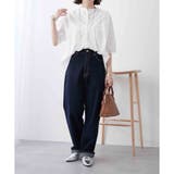 【NAO】ピンタックレース前釦ブラウス | RMAF　NICE CLAUP / OLIVE des OLIVE | 詳細画像6 