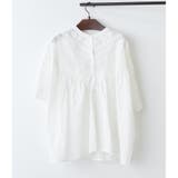 オフ | 【NAO】ピンタックレース前釦ブラウス | RMAF　NICE CLAUP / OLIVE des OLIVE