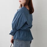 【NAO】シャーリングスカラップレースブラウス | RMAF　NICE CLAUP / OLIVE des OLIVE | 詳細画像4 