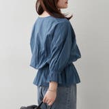 【NAO】シャーリングスカラップレースブラウス | RMAF　NICE CLAUP / OLIVE des OLIVE | 詳細画像9 