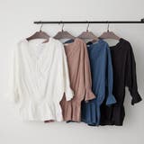 【NAO】シャーリングスカラップレースブラウス | RMAF　NICE CLAUP / OLIVE des OLIVE | 詳細画像1 