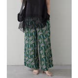 【NAO】アソート柄パンツ | RMAF　NICE CLAUP / OLIVE des OLIVE | 詳細画像1 