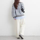 【nane】シャツドッキングニット | RMAF　NICE CLAUP / OLIVE des OLIVE | 詳細画像11 