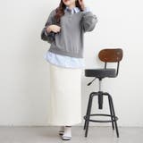 【nane】シャツドッキングニット | RMAF　NICE CLAUP / OLIVE des OLIVE | 詳細画像19 