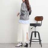 【nane】シャツドッキングニット | RMAF　NICE CLAUP / OLIVE des OLIVE | 詳細画像21 