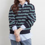 【nane】シャツドッキングニット | RMAF　NICE CLAUP / OLIVE des OLIVE | 詳細画像34 