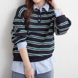 【nane】シャツドッキングニット | RMAF　NICE CLAUP / OLIVE des OLIVE | 詳細画像36 