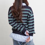 【nane】シャツドッキングニット | RMAF　NICE CLAUP / OLIVE des OLIVE | 詳細画像38 