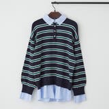 【nane】シャツドッキングニット | RMAF　NICE CLAUP / OLIVE des OLIVE | 詳細画像43 