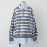 【nane】シャツドッキングニット | RMAF　NICE CLAUP / OLIVE des OLIVE | 詳細画像44 