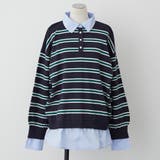 【nane】シャツドッキングニット | RMAF　NICE CLAUP / OLIVE des OLIVE | 詳細画像46 