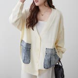 【Web限定】デニムポケットVカーディガン | RMAF　NICE CLAUP / OLIVE des OLIVE | 詳細画像11 