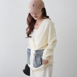 【Web限定】デニムポケットVカーディガン | RMAF　NICE CLAUP / OLIVE des OLIVE | 詳細画像12 