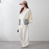 【Web限定】デニムポケットVカーディガン | RMAF　NICE CLAUP / OLIVE des OLIVE | 詳細画像15 