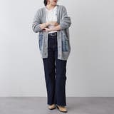 【Web限定】デニムポケットVカーディガン | RMAF　NICE CLAUP / OLIVE des OLIVE | 詳細画像22 