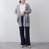 【Web限定】デニムポケットVカーディガン | RMAF　NICE CLAUP / OLIVE des OLIVE | 詳細画像23 