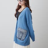 【Web限定】デニムポケットVカーディガン | RMAF　NICE CLAUP / OLIVE des OLIVE | 詳細画像28 