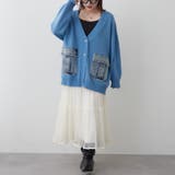 【Web限定】デニムポケットVカーディガン | RMAF　NICE CLAUP / OLIVE des OLIVE | 詳細画像31 