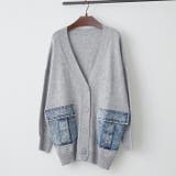 【Web限定】デニムポケットVカーディガン | RMAF　NICE CLAUP / OLIVE des OLIVE | 詳細画像36 