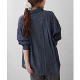 【Web限定】シアーデニムシャツ | RMAF NICE CLAUP / OLIVE des OLIVE | 詳細画像9