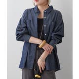 ブルー | 【Web限定】シアーデニムシャツ | RMAF NICE CLAUP / OLIVE des OLIVE