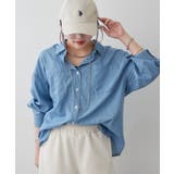 【Web限定】シアーデニムシャツ | RMAF NICE CLAUP / OLIVE des OLIVE | 詳細画像4