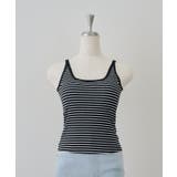 柄3 | 配色ブラトップ | NICE CLAUP / OLIVE des OLIVE　OUTLET