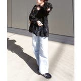 花柄チュールパフ長袖ブラウス | RMAF　NICE CLAUP / OLIVE des OLIVE | 詳細画像13 