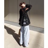 花柄チュールパフ長袖ブラウス | RMAF　NICE CLAUP / OLIVE des OLIVE | 詳細画像16 