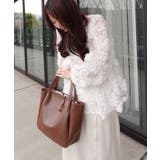 花柄チュールパフ長袖ブラウス | RMAF　NICE CLAUP / OLIVE des OLIVE | 詳細画像4 