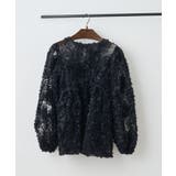 花柄チュールパフ長袖ブラウス | RMAF　NICE CLAUP / OLIVE des OLIVE | 詳細画像21 