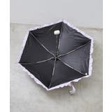 【晴雨兼用】フリル 折り畳み傘 | RMAF　NICE CLAUP / OLIVE des OLIVE | 詳細画像5 