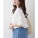 【NAO】袖フリルブラウス | RMAF NICE CLAUP / OLIVE des OLIVE | 詳細画像5