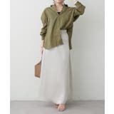 【NAO】クインクル加工シャツ | RMAF　NICE CLAUP / OLIVE des OLIVE | 詳細画像7 