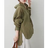 【NAO】クインクル加工シャツ | RMAF　NICE CLAUP / OLIVE des OLIVE | 詳細画像5 