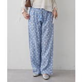 【NAO】アソート柄イージーパンツ | RMAF　NICE CLAUP / OLIVE des OLIVE | 詳細画像9 