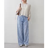 【NAO】アソート柄イージーパンツ | RMAF　NICE CLAUP / OLIVE des OLIVE | 詳細画像13 