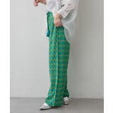 【NAO】アソート柄イージーパンツ | RMAF　NICE CLAUP / OLIVE des OLIVE | 詳細画像18 