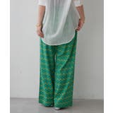 【NAO】アソート柄イージーパンツ | RMAF　NICE CLAUP / OLIVE des OLIVE | 詳細画像19 