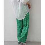 【NAO】アソート柄イージーパンツ | RMAF　NICE CLAUP / OLIVE des OLIVE | 詳細画像20 