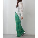 【NAO】アソート柄イージーパンツ | RMAF　NICE CLAUP / OLIVE des OLIVE | 詳細画像23 