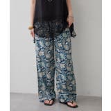 【NAO】アソート柄イージーパンツ | RMAF　NICE CLAUP / OLIVE des OLIVE | 詳細画像2 