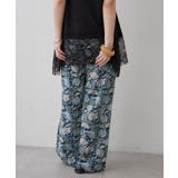 【NAO】アソート柄イージーパンツ | RMAF　NICE CLAUP / OLIVE des OLIVE | 詳細画像4 