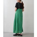 【NAO】アソート柄キャミワンピース | RMAF　NICE CLAUP / OLIVE des OLIVE | 詳細画像30 