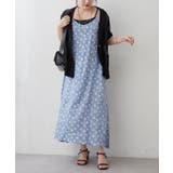 グレー | 【NAO】アソート柄キャミワンピース | RMAF　NICE CLAUP / OLIVE des OLIVE