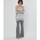 【nane】リブフレアパンツ | RMAF NICE CLAUP / OLIVE des OLIVE | 詳細画像9