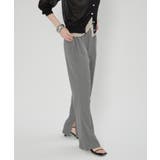 【nane】リブフレアパンツ | RMAF NICE CLAUP / OLIVE des OLIVE | 詳細画像13