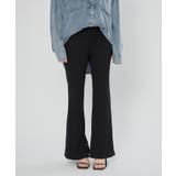 【nane】リブフレアパンツ | RMAF NICE CLAUP / OLIVE des OLIVE | 詳細画像2