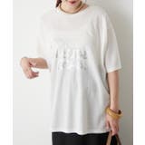 箔ロゴプリントTシャツ | RMAF NICE CLAUP / OLIVE des OLIVE | 詳細画像8
