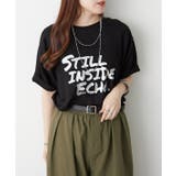 箔ロゴプリントTシャツ | RMAF NICE CLAUP / OLIVE des OLIVE | 詳細画像1